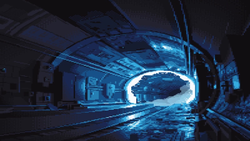 Portal Pixel Live Wallpaper