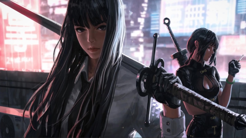 Bad Girls, Women Warrior Live Wallpaper