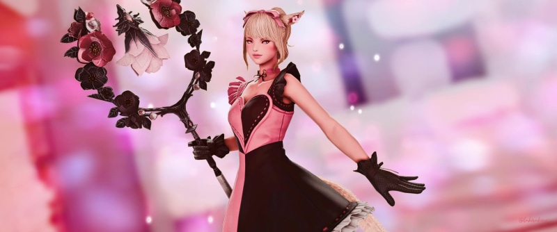SweetHeart Hexagon FFXIV Live Wallpaper