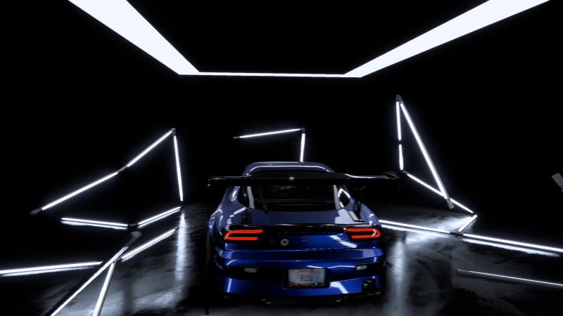 RX7 Car Lights Live Wallpaper