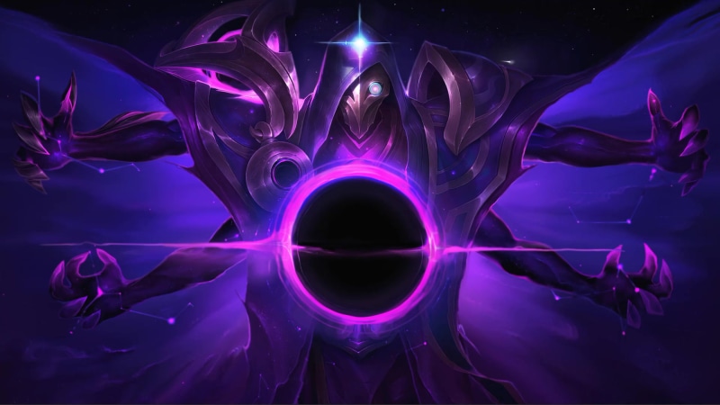 League of Legends Dark Cosmic Live Wallpaper