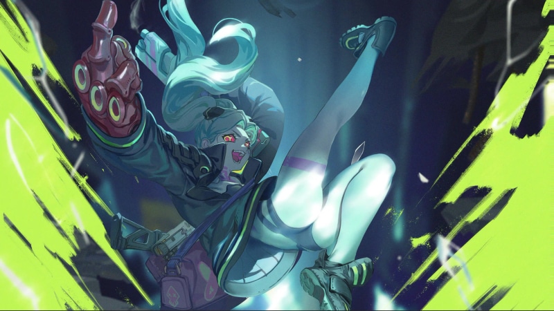 Cyberpunk Edgerunner Rebecca Girl Live Wallpaper