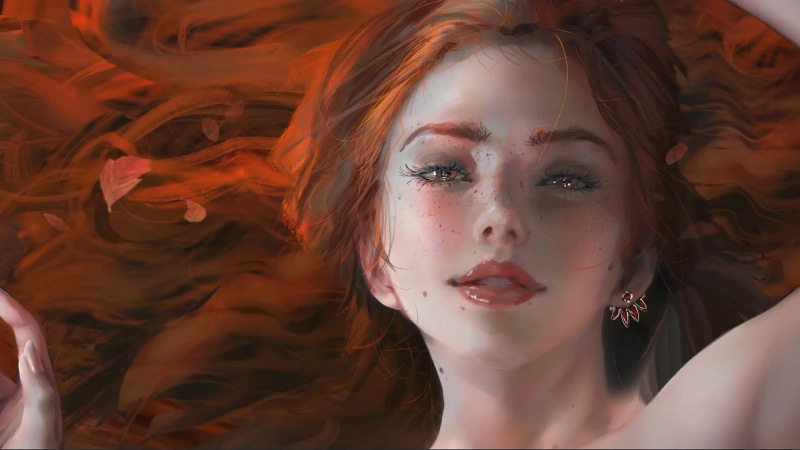 Nixeu Ginger Girl Live Wallpaper