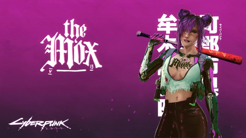 Cyberpunk 2077 The Mox Live Wallpaper