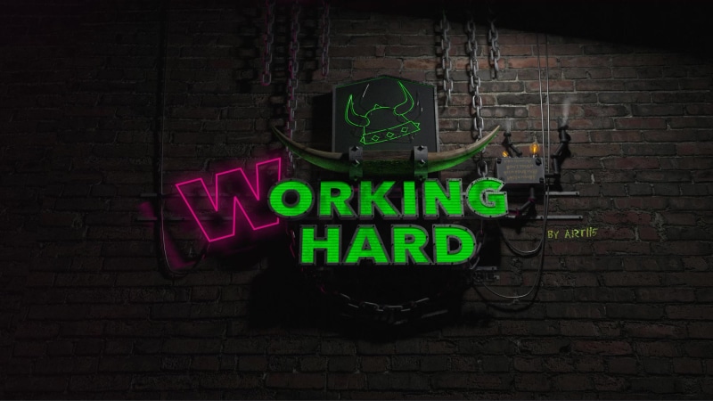 Working Hard Live Wallpaper