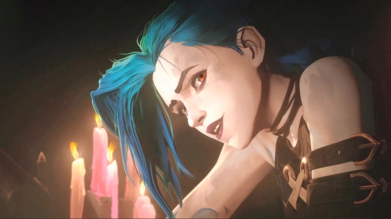 Jinx From Arcane League Of Legends Live Wallpaper
