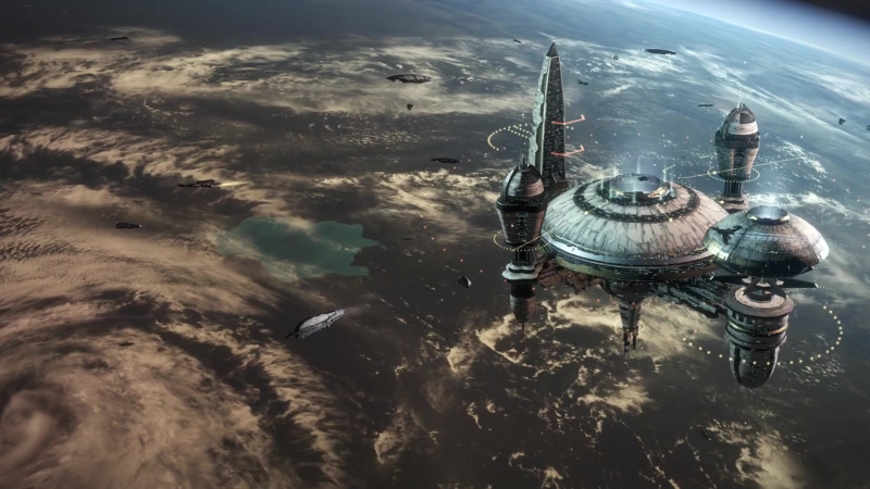 EVE Online Amarr Space Live Wallpaper