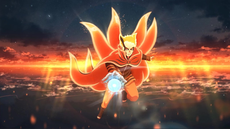 Uzumaki Naruto Baryon Mode Live Wallpaper