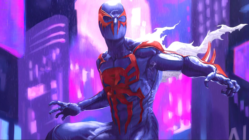 Spider Man 2099 Live Wallpaper