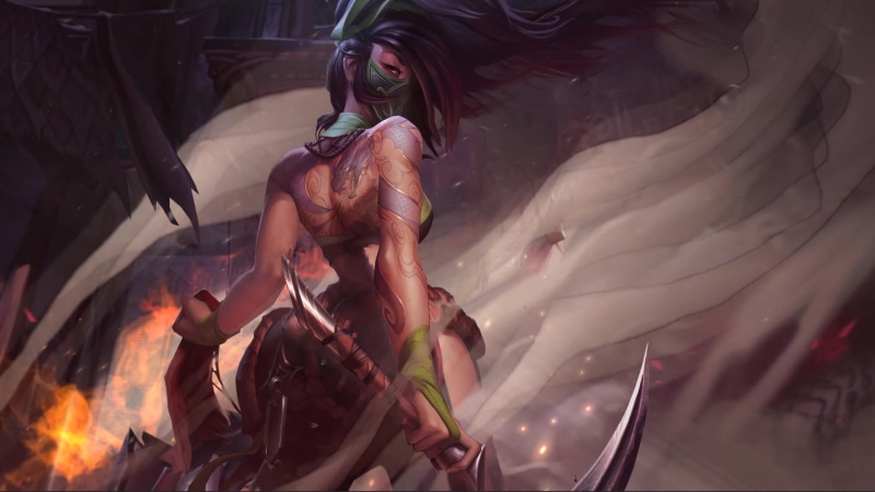 Akali League of Legends Live Wallpaper