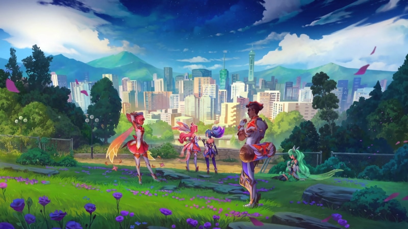 Star Guardian 2022 Team Kaisa Live Wallpaper