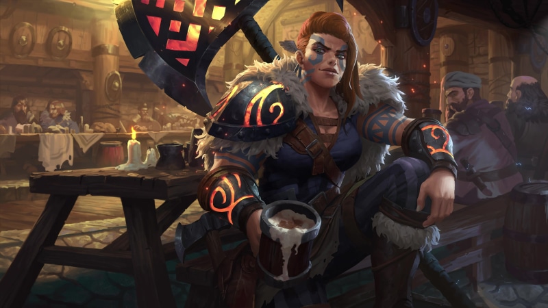 Gods Unchained Valka Live Wallpaper