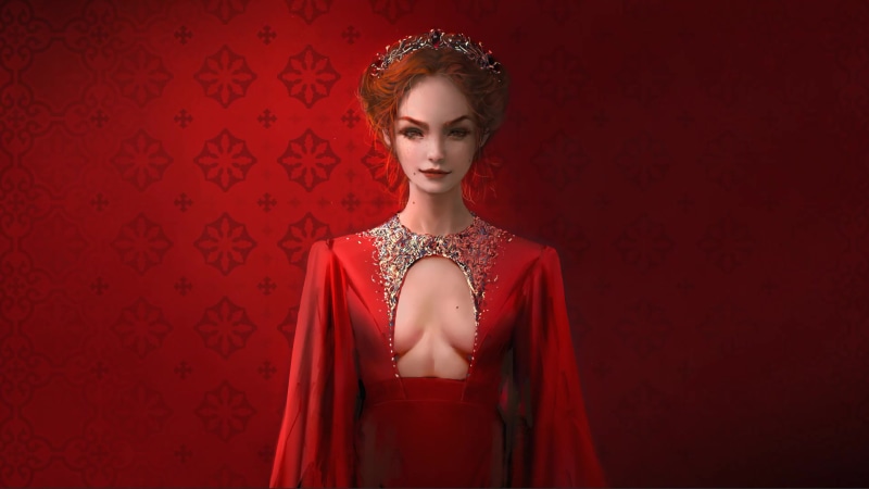 Royal Blood, Fantasy art women, Red queen, Art girl Live Wallpaper