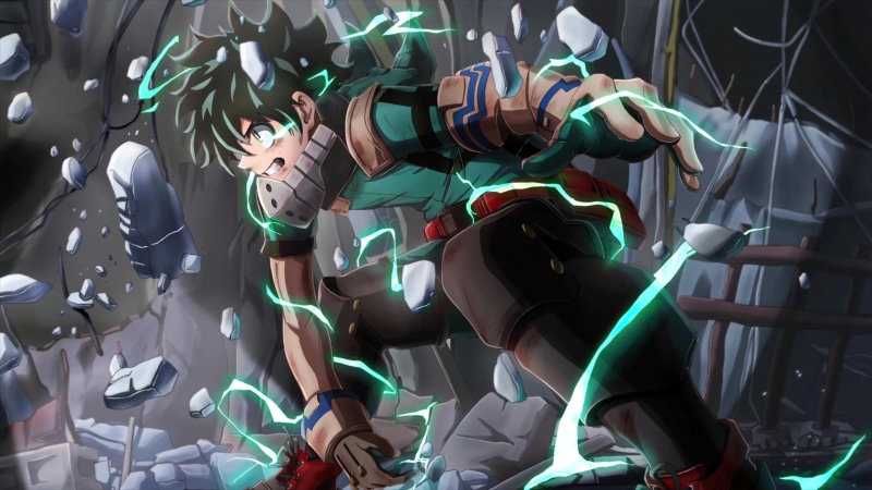 Boku No Hero Academia Midoriya Izuku for Mobile Devices Live Wallpaper