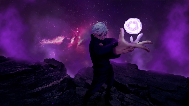 Hollow Purple Jujutsu Kaisen Live Wallpaper