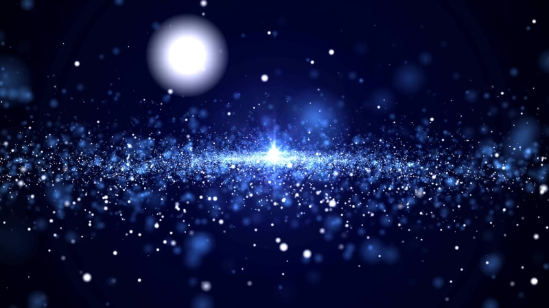 Blue Nebula Live Wallpaper