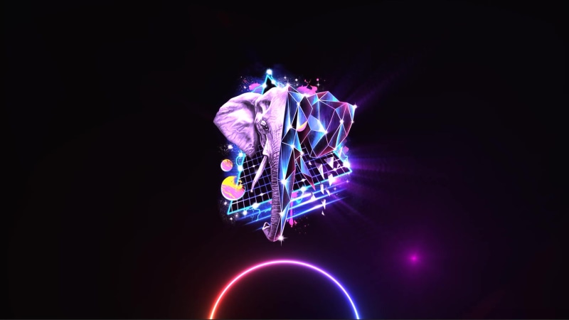 Retro Elephant Live Wallpaper