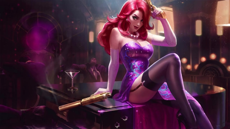 Secret Agent Miss Fortune Live Wallpaper