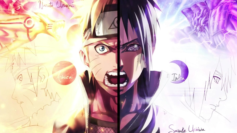naruto and sasuke Live Wallpaper