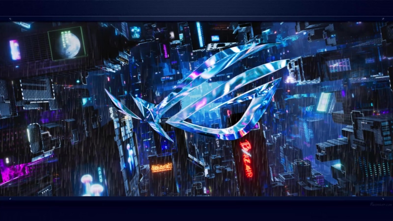 Asus Rog Logo Rain Live Wallpaper