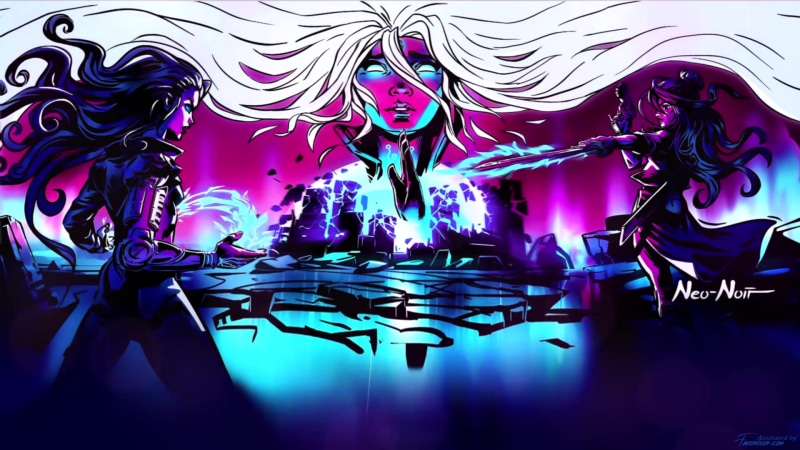 Neo Noir Steelserie Live Wallpaper