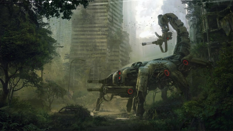 Scorpitron 2.0 Cyborg Wasteland Live Wallpaper