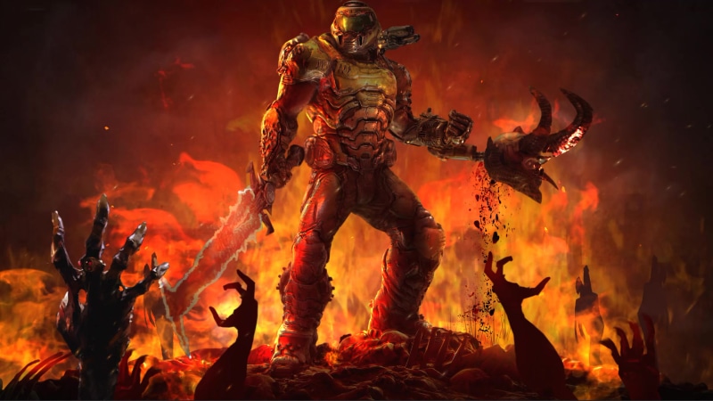 Just Doom Guy Live Wallpaper