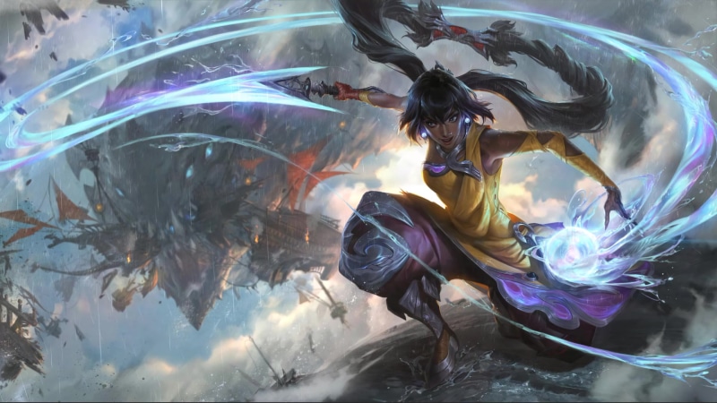 League of Legends Nilah Live Wallpaper
