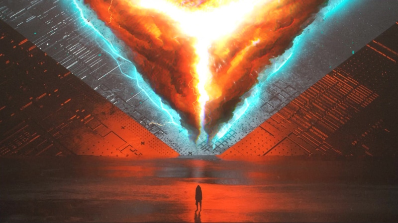 Triangular Energy Matrix Live Wallpaper