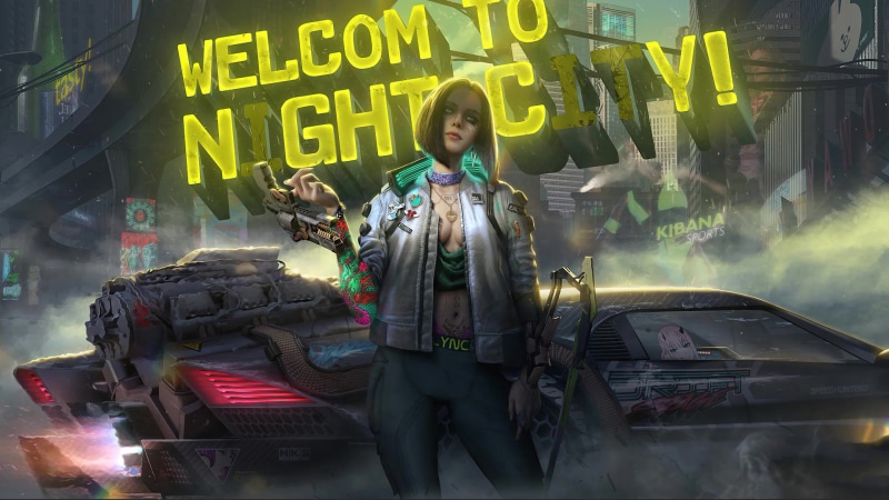 Cyberpunk 2077 Girl Live Wallpaper