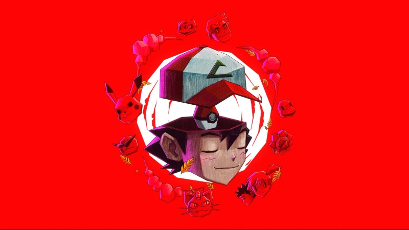 Pokemon Ash Red Live Wallpaper
