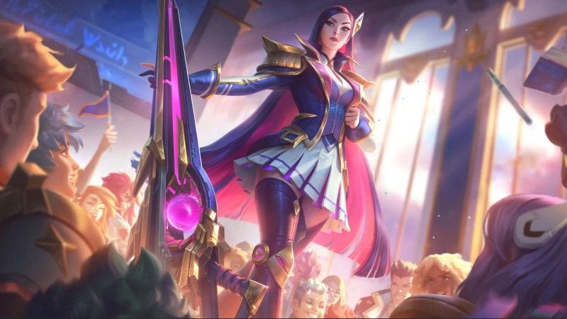 Battle Academia Caitlyn Live Wallpaper
