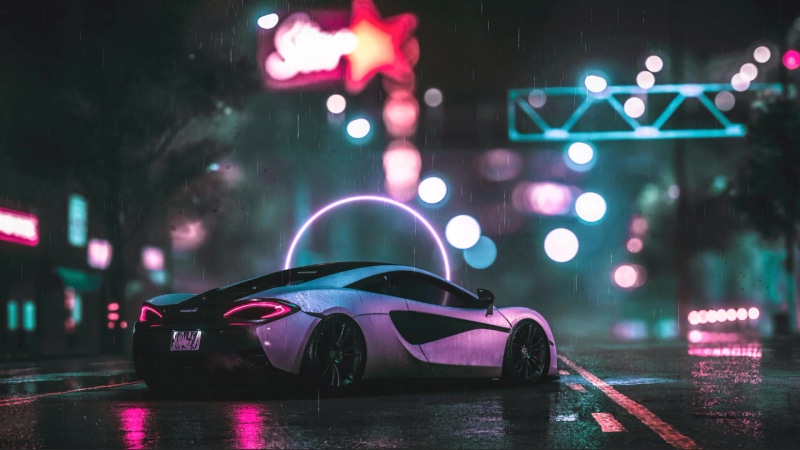 McLaren 720S Car Live Wallpaper