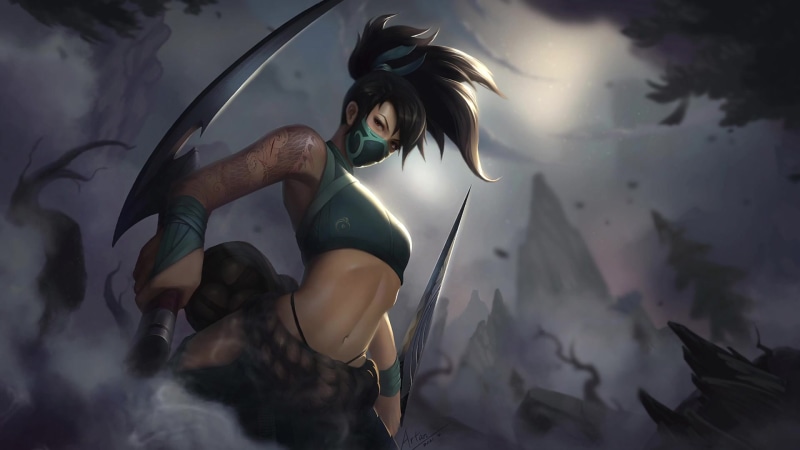 League of Legends Akali Live Wallpaper
