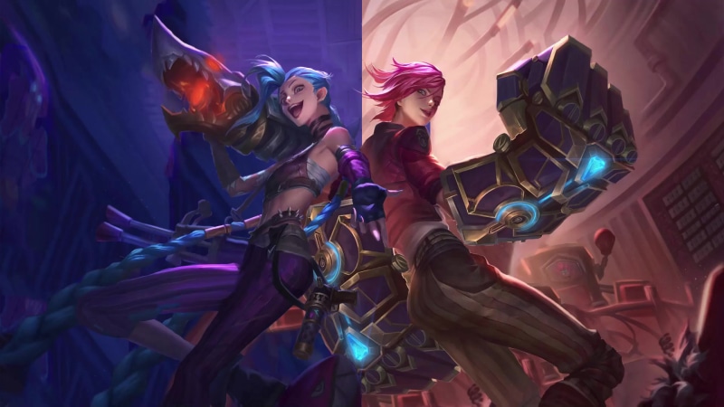 Arcane Jinx X Vi Live Wallpaper