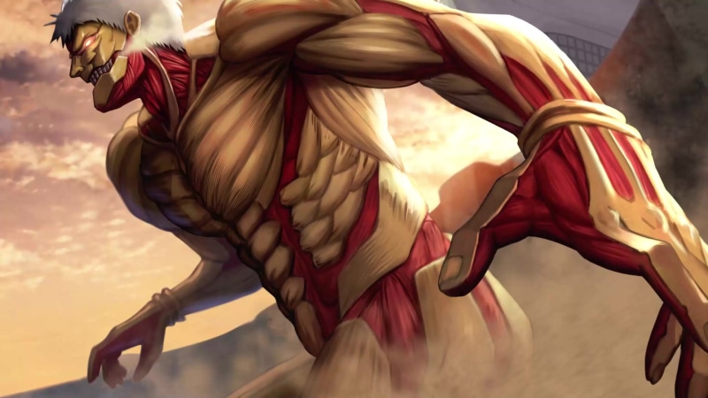 Attack On Titan Armored Titan Reiner Braun Live Wallpaper