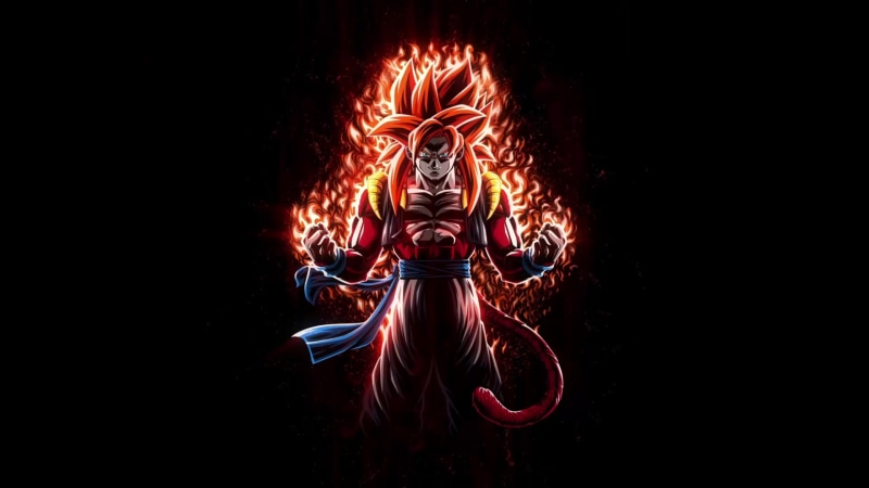 Gogeta Super Saiyan 4 Dragon Ball Gt Live Wallpaper