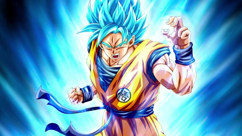 Son Goku Super Saiyan Blue Live Wallpaper