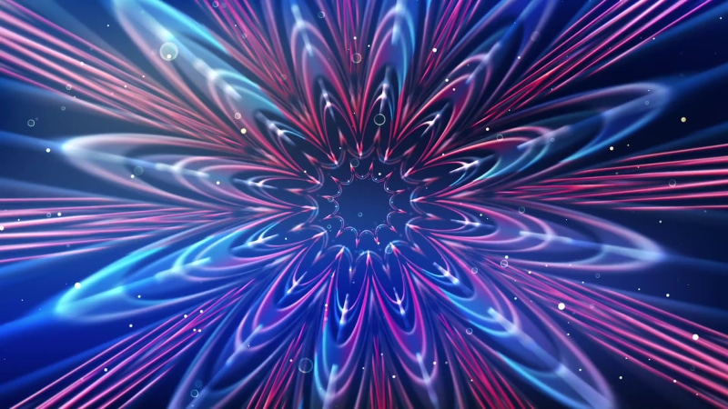 Reflection light streaks Live Wallpaper