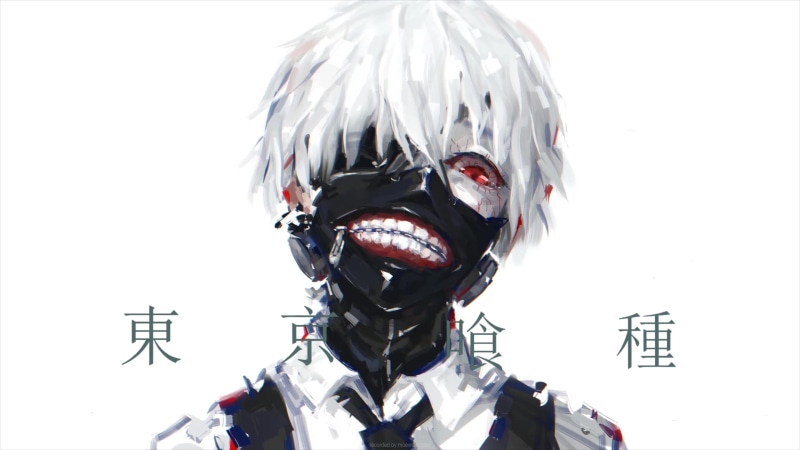 4K Kaneki Ken Mask Tokyo Ghoul Live Wallpaper