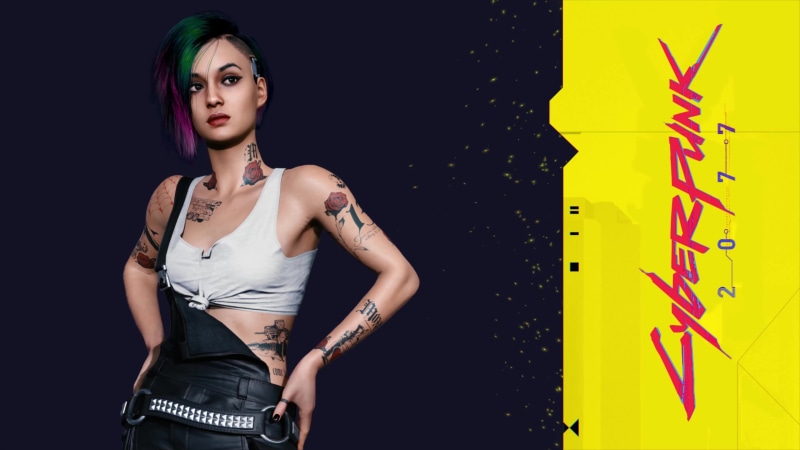 4K Judy Alvarez Cyberpunk 2077 Live Wallpaper