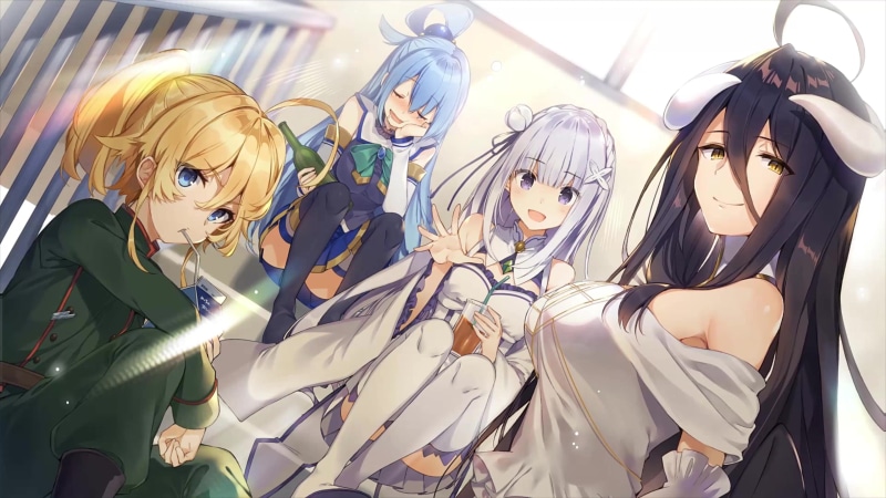 4K Isekai Quartet Live Wallpaper