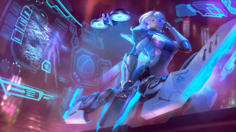 Project Ashe LOL Live Wallpaper