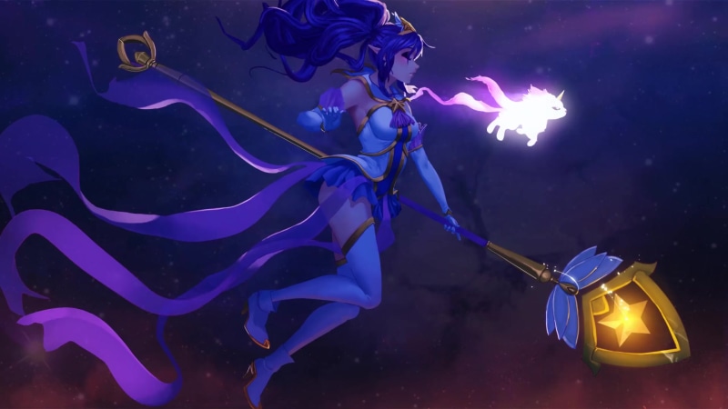 Janna Star Guardian LOL Live Wallpaper