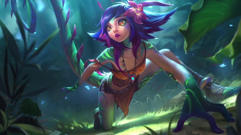 Neeko Curious Chameleon Live Wallpaper