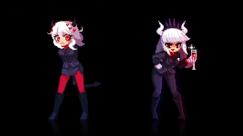 Lucifer Modeus Helltaker Live Wallpaper