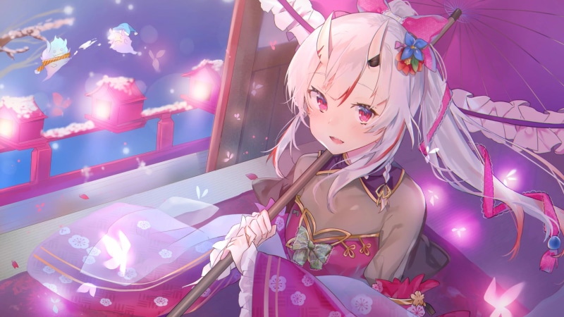 Nakiri Ayame Live Wallpaper