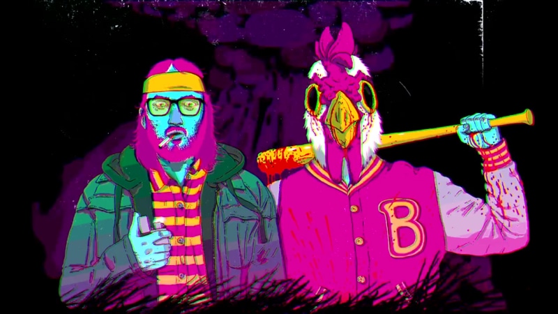 Beard and Richard Hotline Miami Live Wallpaper