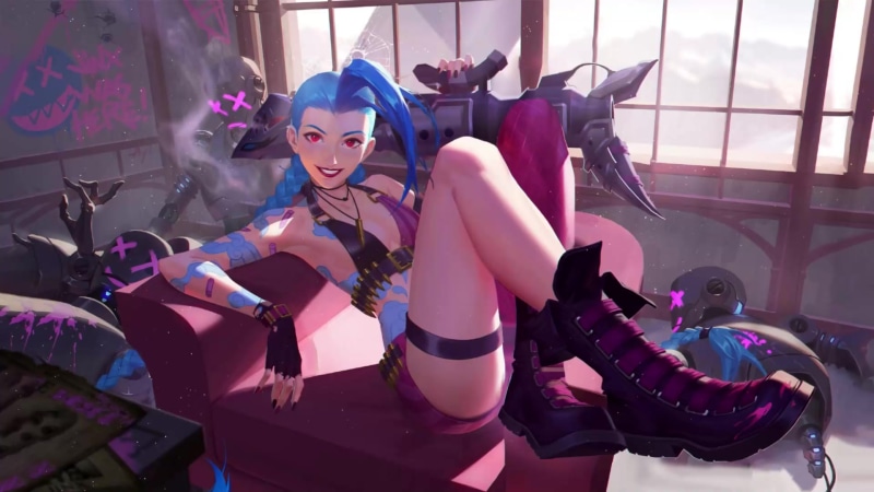 Jinx The Loose Cannon Live Wallpaper