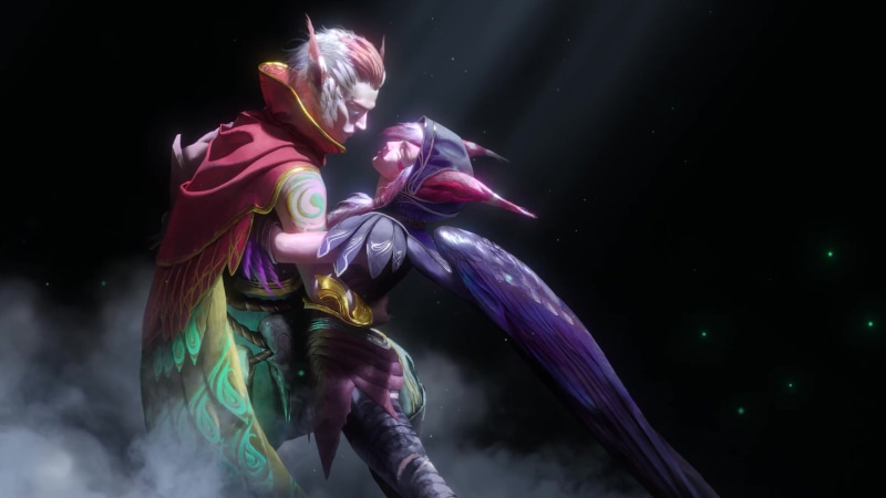 Rakan And Xayah Love Live Wallpaper